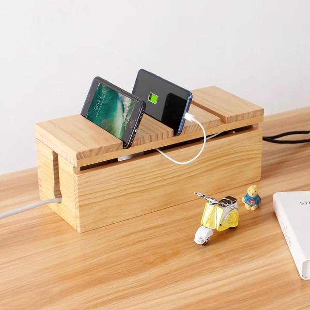 12121.jpg Wooden Multiplug Holder - Image 1