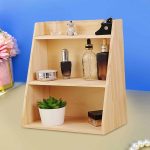 3 Layer Wooden Makeup Holder - Image 3