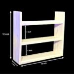 Wooden Kitchen Jar Orgnaizer With 9 pcs Jar - Image 4