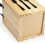 Wooden Cutlery Holder - Image 2