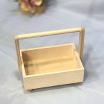 Wooden Spice Tray with 6 pcs glass jar - Image 5