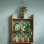 Wooden Wall showpiece/ plant  Self