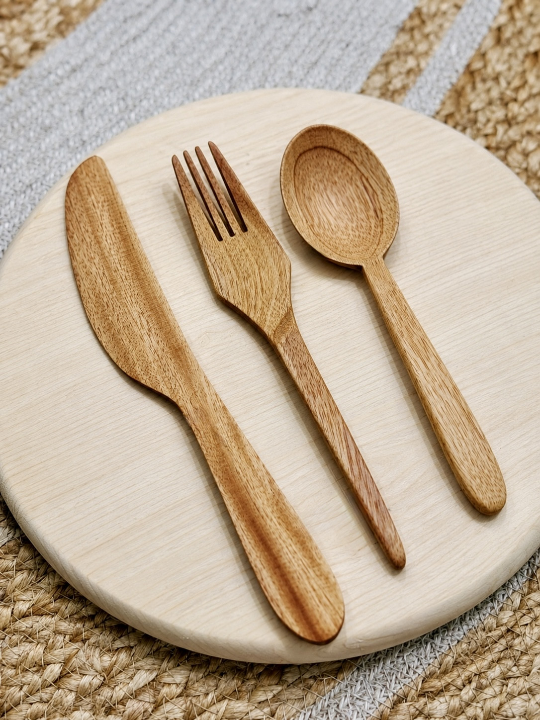 IMG_9788 Mini Wooden Cutlery Set -3pcs - Image 1