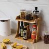 Wooden multiple-use shelf